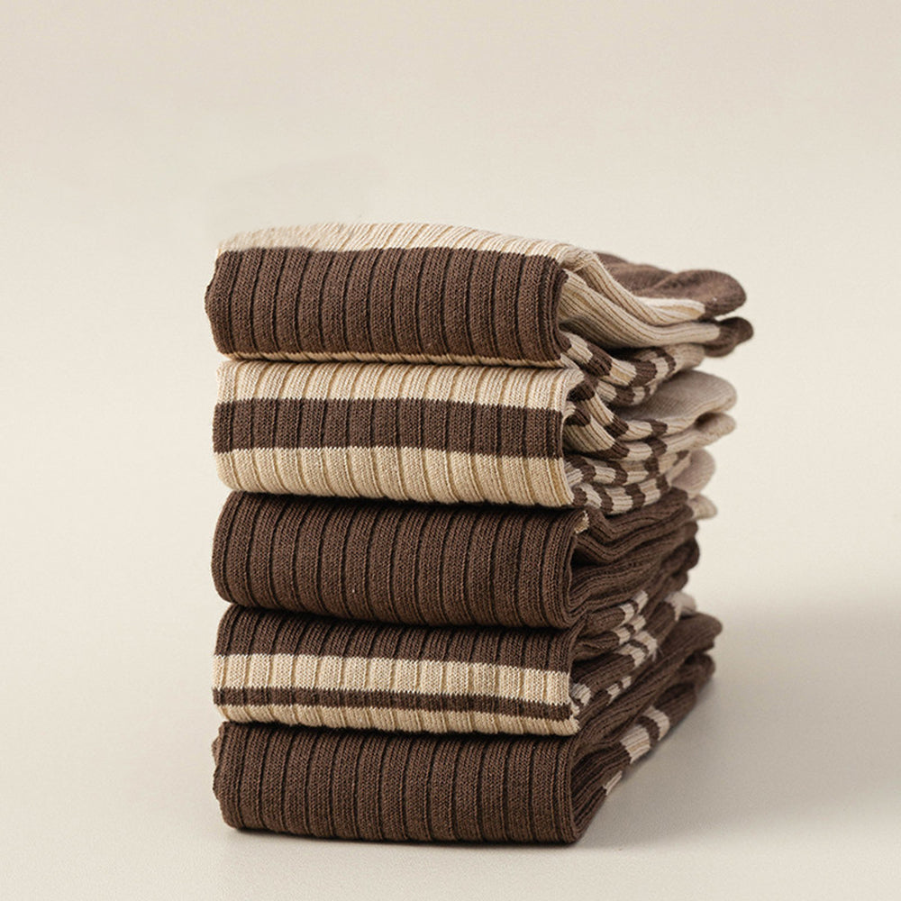 Striped Five Finger Socks - DippedShop Wholesale - #2051