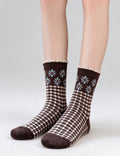 Ruffled Slouchy Crew Socks - DippedShop Wholesale - #4323
