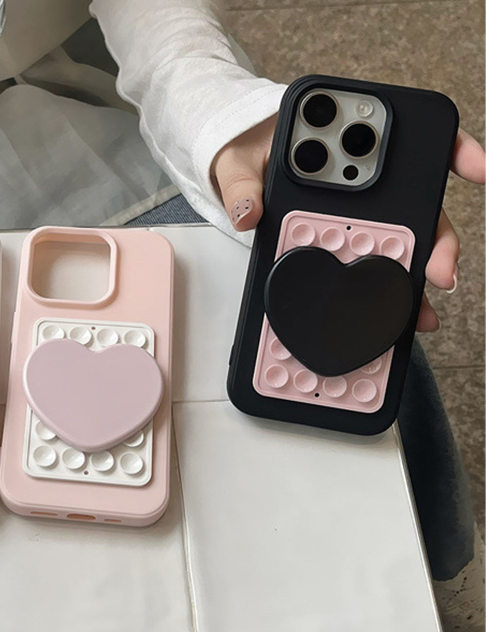 Shockproof Suction Cup Phone Case - DippedShop Wholesale - #3555