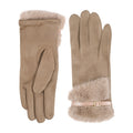 Classic Solid Color Touch Screen Thicken Gloves 6W6GLO99