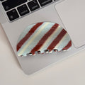 Striped Acetate Hair Claw - DippedShop Wholesale - #4691