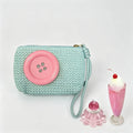 Crochet Wristlet Coin Pouch - DippedShop Wholesale - #0659