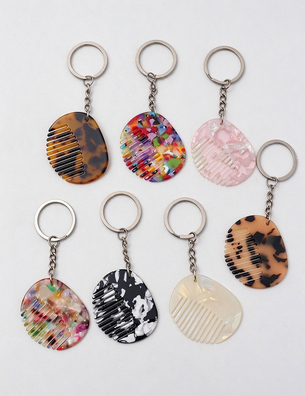 Hair Comb Keychain Charm - DippedShop Wholesale - #4771