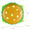 Cute Hamburger PU Leather Bifold Wallet 6W10BWB301