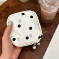 Cute Polka Dot Trave Portable Jewelry Case 6W13HSJ93