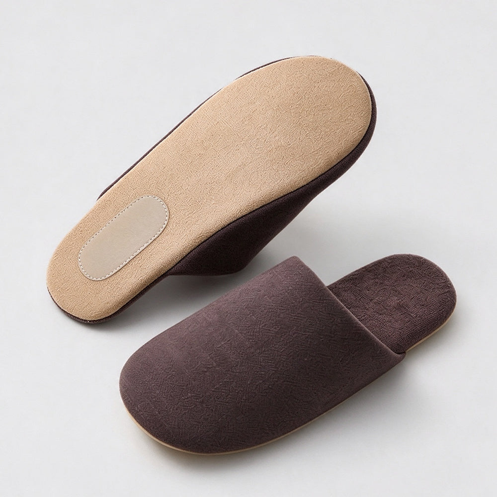 Minimalist Soft Thermal Quiet Non-Slip Indoor Slippers 6W8FSP290