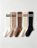Striped Knee High Socks - DippedShop Wholesale - #5075