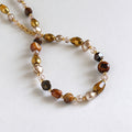 Tiger Eye Pendant Necklace - DippedShop Wholesale - #5667