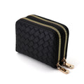 Woven Zipper Card Holder Wallet - DippedShop Wholesale - #3667