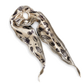 Trendy Shell Print Square Hair Scrunchies 6W6HSR318