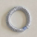 Refined Solid Color Ruffled Daily Hair Tie MK2BLW6W6HHT27