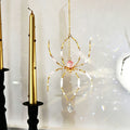 Spooky Spider Crystal Sun Catcher Wind Chime 6H7HLS203