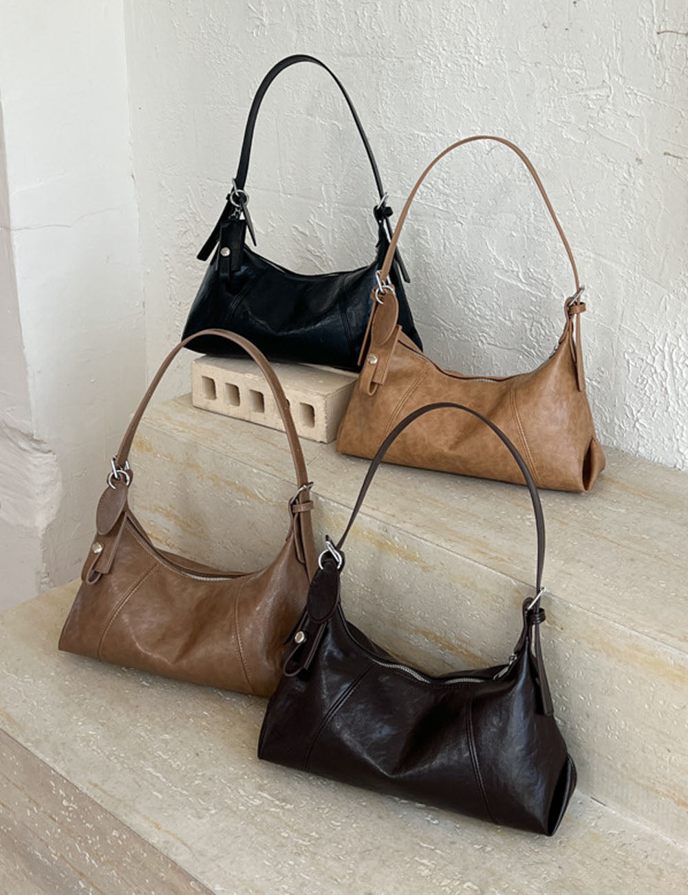 Crescent Shoulder Bag - DippedShop Wholesale - #2883