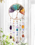 Colorful Stone Tree of Life Hanging Suncatchers MK2CZAS6H7HLS80