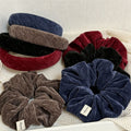 Simple Solid Color Elastic Hair Scrunchies 6W6HSR385