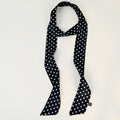 Stylish Color Block Polka Dots Silk Scarf 6W6NSI227