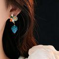 Strawberry Dangle Earrings - DippedShop Wholesale - #7747