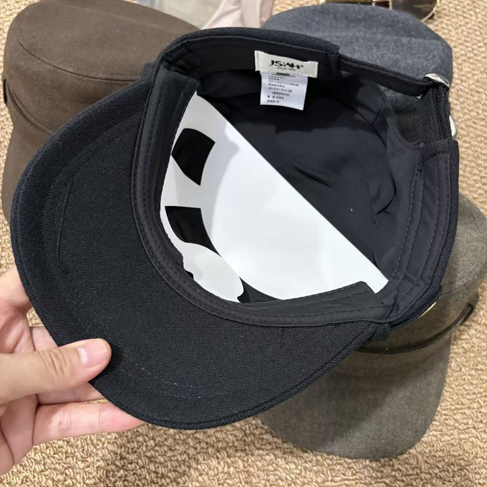 Retro Plaid Color Block Outdoor Baseall Cap 6W6HAT798