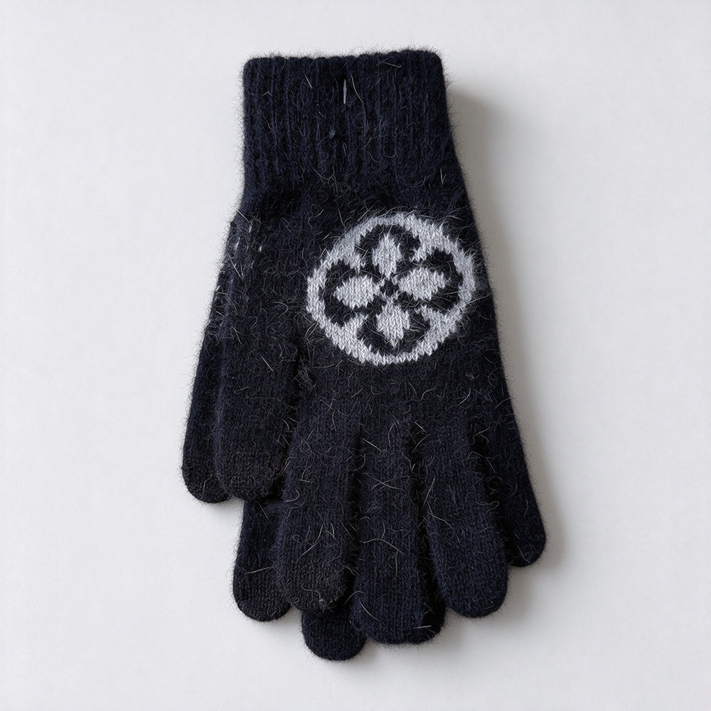 Jacquard Knit Touchscreen Gloves - DippedShop Wholesale - #9363