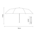 Minimalist Foldable Sun Protection Lightweight Umbrella MK2MBFN6Z11UL13