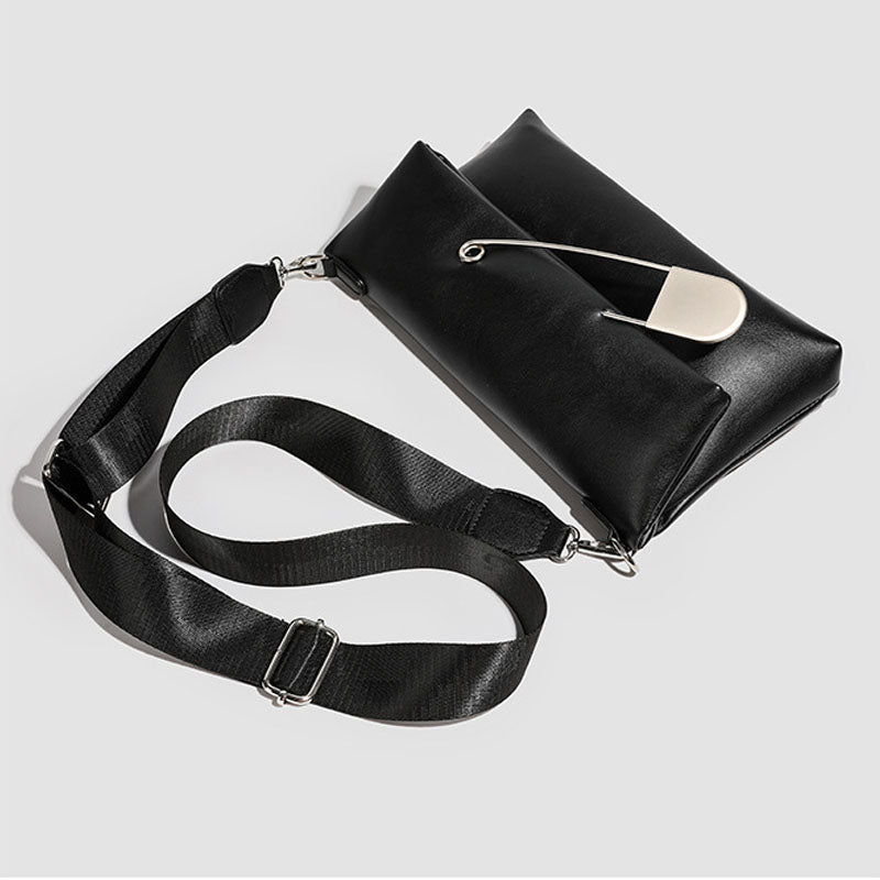 Trendy Safety Pin Shaped Crossbody Bag 6W10BBG2018