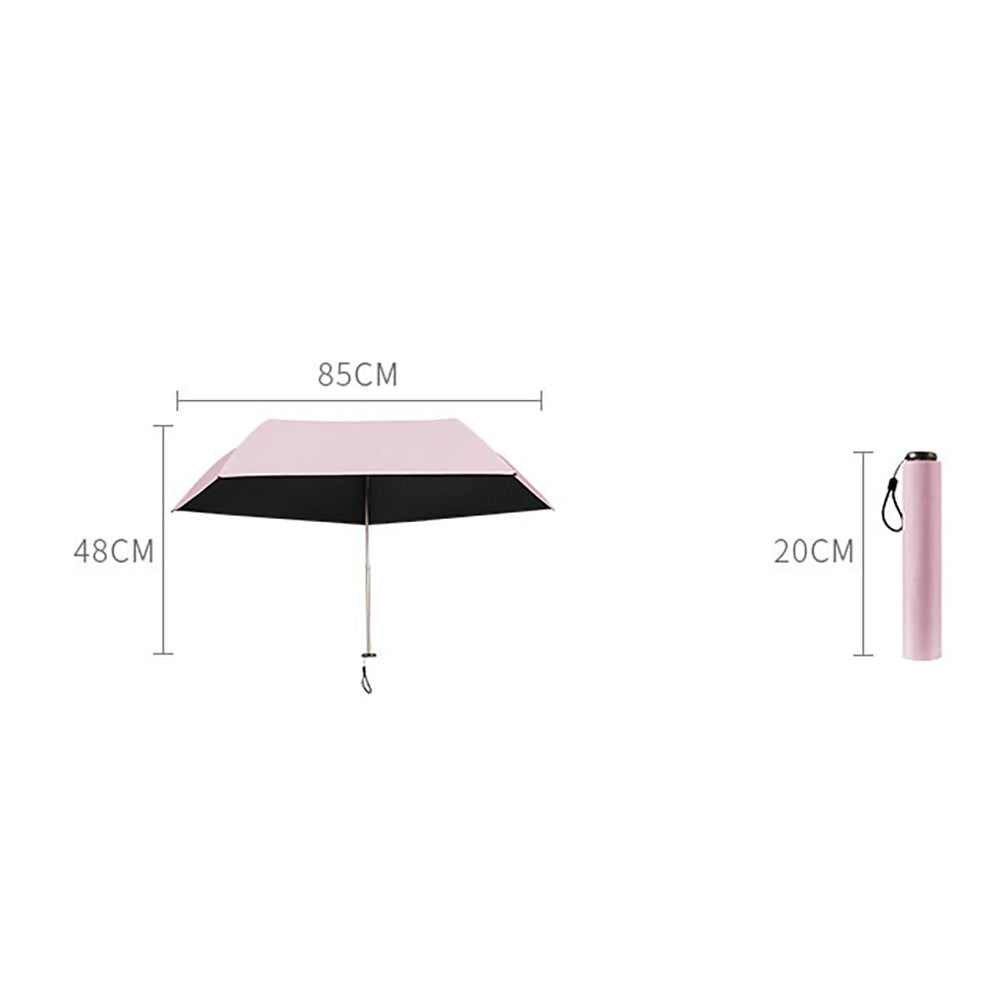 Solid Color Mini Featherweight Folding Umbrella MK2MBFN6Z11UL02
