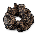 Retro Leopard Print Double Layer Hair Scrunchies 6W6HSR333