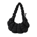 Casual Puffer Ruched Large Capacity Crescent Bag 6W10BBG1802
