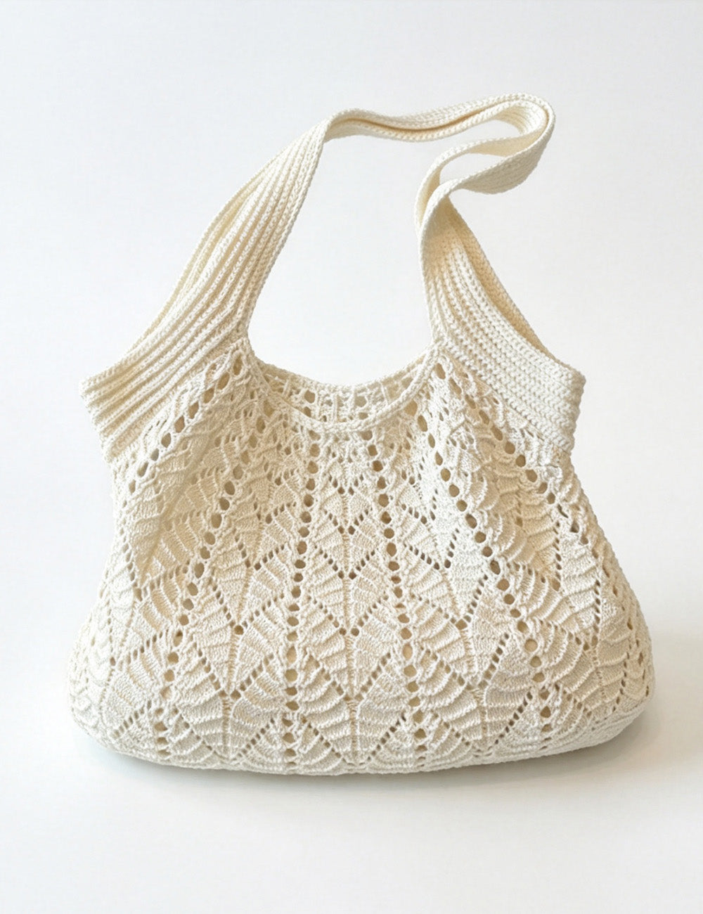 Hollow Knit Shoulder Bags - DippedShop Wholesale - #7059