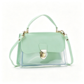 Stylish Clear Jelly Square Handbag Crossbody Bag 6W10BBG2113