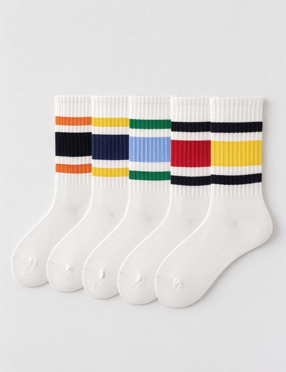 Striped Non-Slip Socks - DippedShop Wholesale - #6611