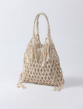 Casual Tassel Woven Wood Bead Shoulder Bag 6W10BBG1412