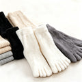 Plush Thermal Five Finger Socks - DippedShop Wholesale - #8835