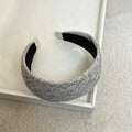 Retro Woven Tweed Textured Wide Headband 6W6HBD328