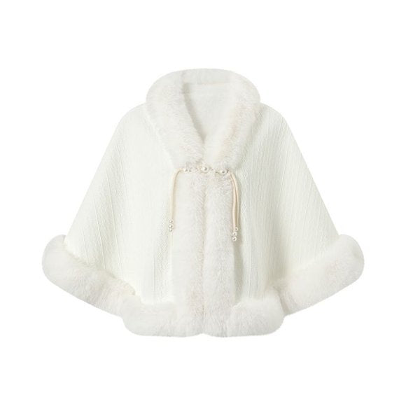 Knit Poncho Cardigan Cape - DippedShop Wholesale - #8387