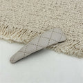 Minimalist PU Leather No-Crease Snap Hair Clip 6W6HCP1621