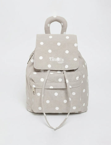 Vintage Leopard Print Letters Embroideries Backpack 6S10BBG1428