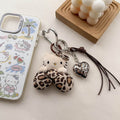 Cute Leopard Hello Kitty Keychain Bag Charm 6W10BBC413
