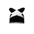 Cute Star Pattern Cat Ear Knit Beanie 6W6HAT683
