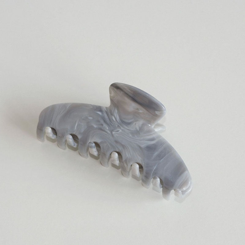 Minimalist Striped Non Slip Acetate Hair Claw 6W6HCP1281