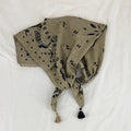 Bohemian Soft Paisley Print Headscarf Square Scarf 6W6NSC213