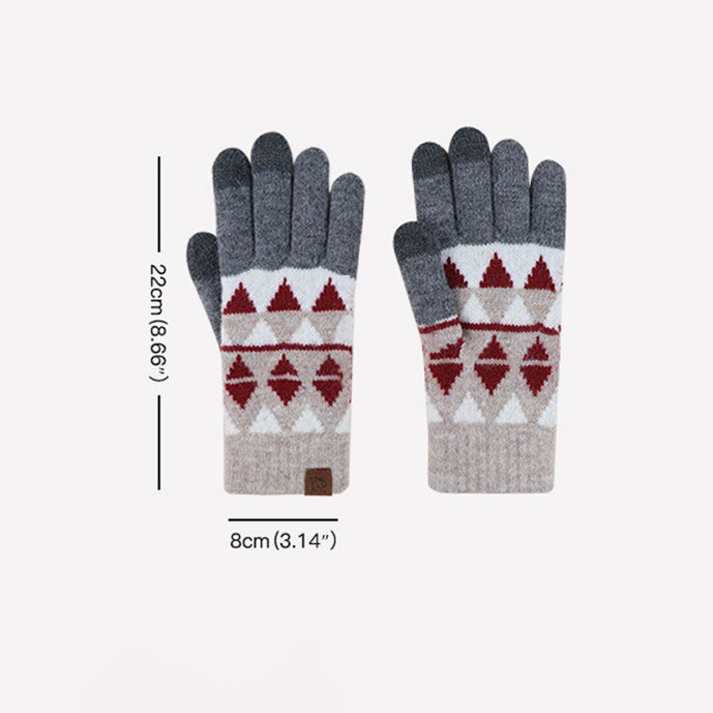 Knit Touchscreen Gloves - DippedShop Wholesale - #9539