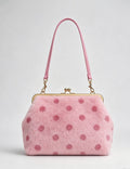 Trendy Polka Dot Soft Plush Tote Bag 6W10BBG2365