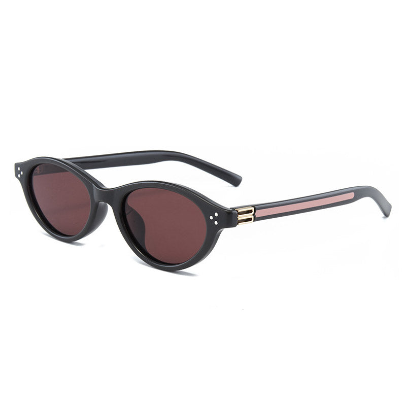 Oval Frame Acetate Cat-Eye Sunglasses MK2PPIM6W6GSG224