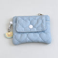 Quilted Heart Coin Purse - DippedShop Wholesale - #9395