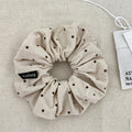 Ruffled Polka Dot Scrunchies - DippedShop Wholesale - #9395