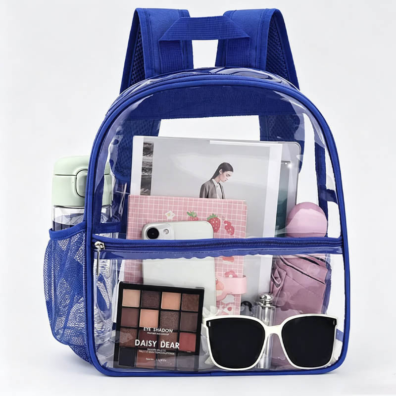 Minimalist Transparents PVC Large Capacity Backpack 6S10BBG1475