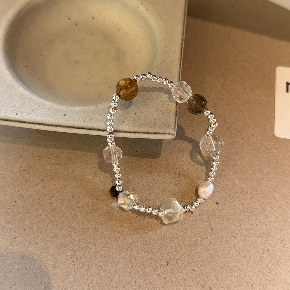 Crystal Stone Bead Bracelet - DippedShop Wholesale - #1411