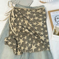 Stylish Star Print Half Skirt Hip Wrap Scarf 6W1SL48
