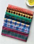 Retro Plaid Elastic Headband - DippedShop Wholesale - #2563